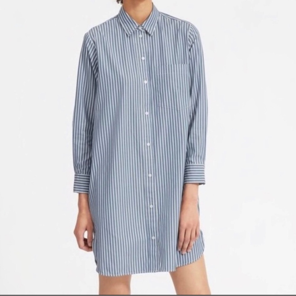 Everlane The Cotton Shirtdress